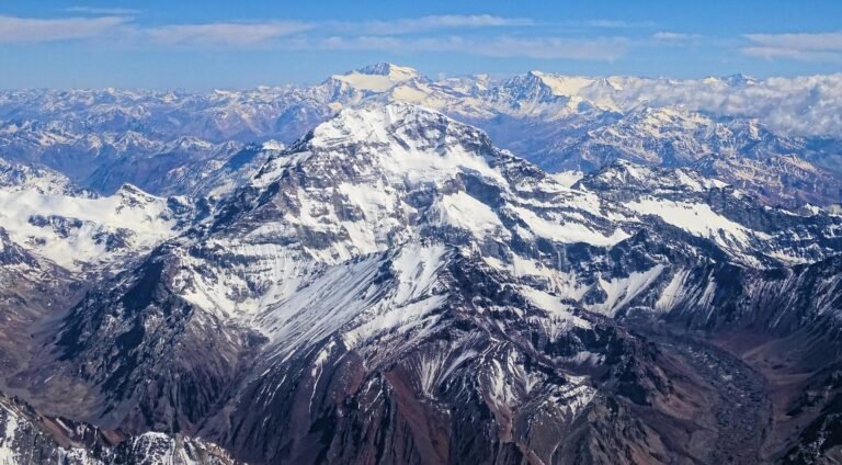 aconcagua en la cordillera de los andes 1