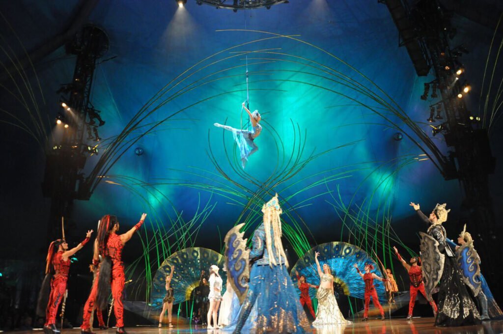 Qué espectáculos ofrece Cirque du Soleil en Las Vegas