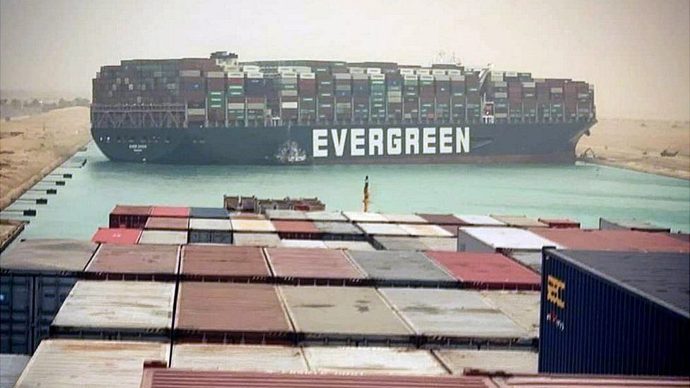 Por qué se encalló el barco en el canal de Suez 7 Por qué se encalló el barco en el canal de Suez