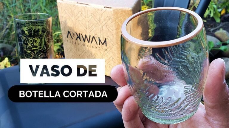 Cómo cortar botellas de vidrio para hacer vasos de manera fácil 18 botellas de vidrio cortadas en vasos