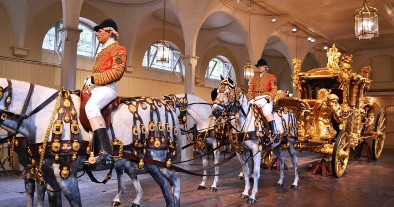 caballos en the royal mews de buckingham