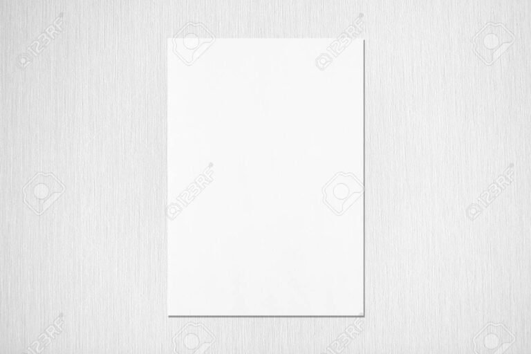 cartel en blanco sobre fondo neutro