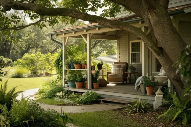 Cómo diseñar una casa de estilo campo con galería ideal 23 casa de campo con galeria acogedora