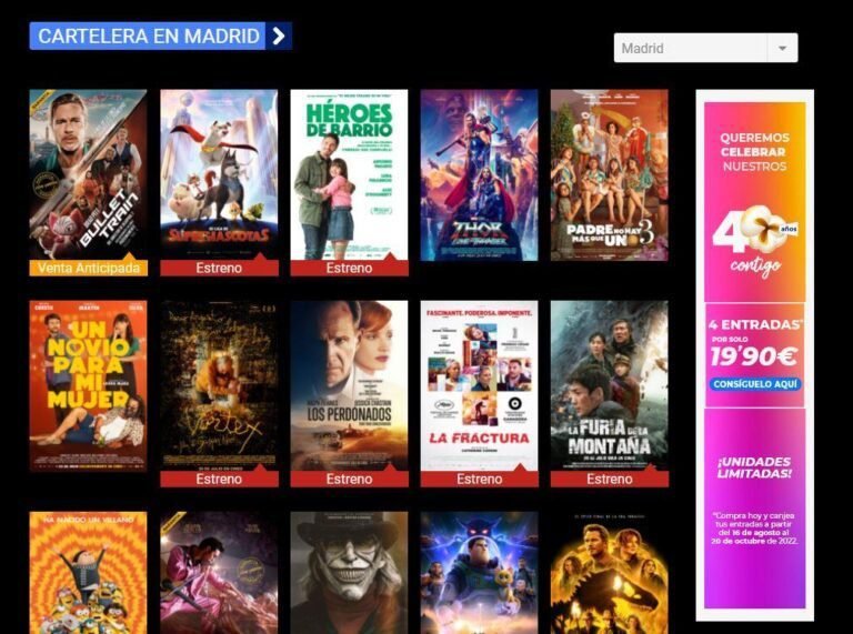 Cómo consultar la cartelera y horarios del cine Portal Rosario 21 cine en cartelera con entradas y pantallas