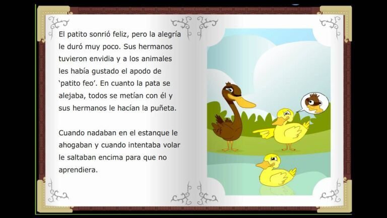 Dónde puedo encontrar el cuento ilustrado de El Patito Feo 15 cuento ilustrado de el patito feo
