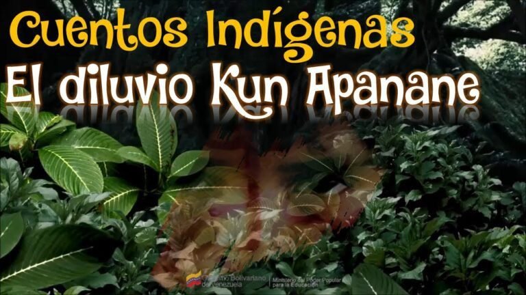 cuentos de pueblos originarios en un bosque