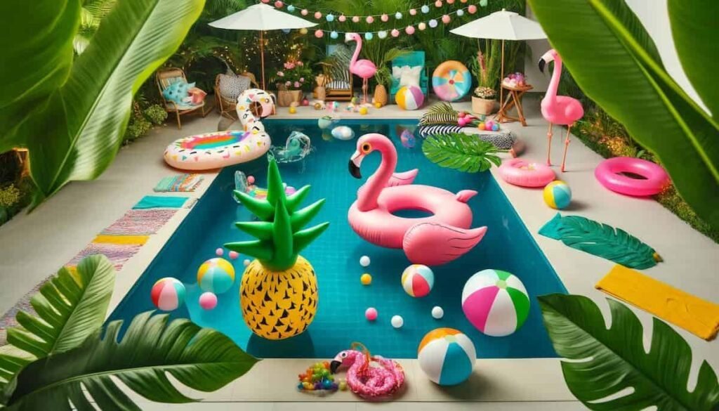 Cómo diseñar una invitación para una pool party personalizada