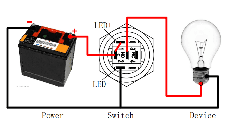 Cómo funciona un botón switch para encendido y apagado 4 Cómo funciona un botón switch para encendido y apagado