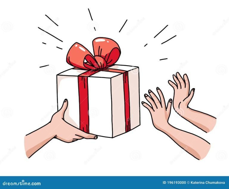 diversas manos sosteniendo regalos coloridos