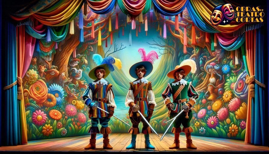 Qué es “Los Mosqueteros del Rey” en el teatro argentino