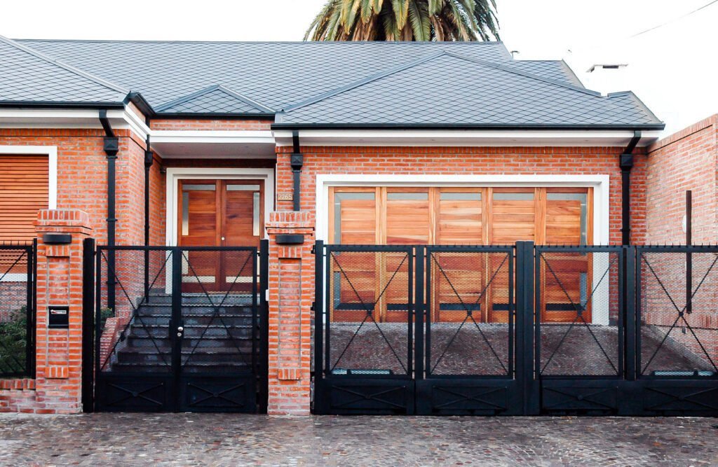 Cómo decorar el frente de casa con ladrillo visto 4 Cómo decorar el frente de casa con ladrillo visto