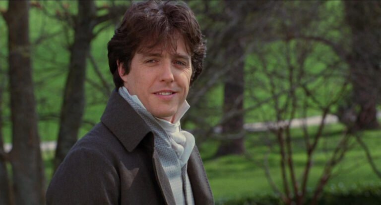 hugh grant en escena de sentido y sensibilidad