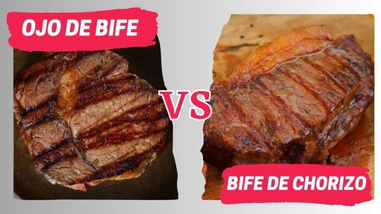 imagen de un bife de chorizo y ojo de bife