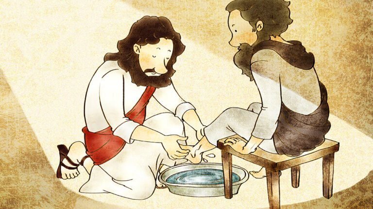 Por qué Jesús le lava los pies a sus discípulos en la última cena 21 jesus lavando los pies a sus discipulos