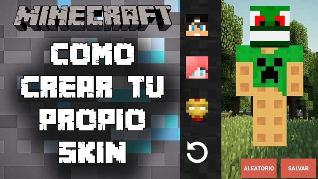Cómo crear tu propia skin en Minecraft de manera fácil y rápida 7 Cómo crear tu propia skin en Minecraft de manera fácil y rápida