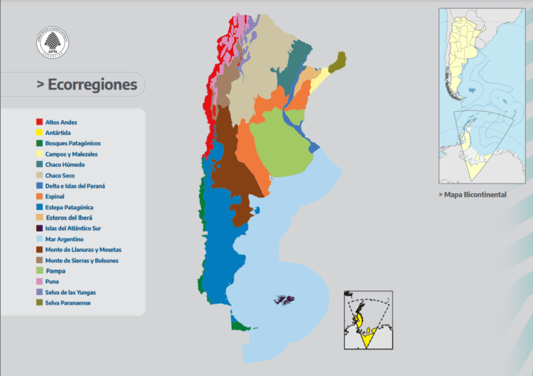 Cuántas áreas protegidas existen actualmente en Argentina 19 mapa de areas protegidas en argentina 1