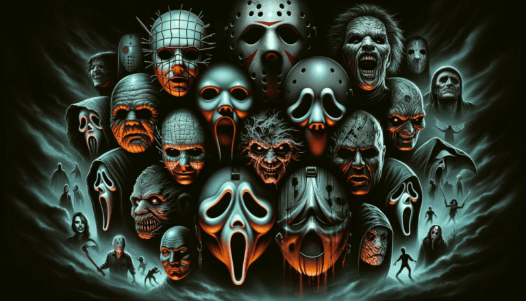 mascaras aterradoras en personajes de terror 1