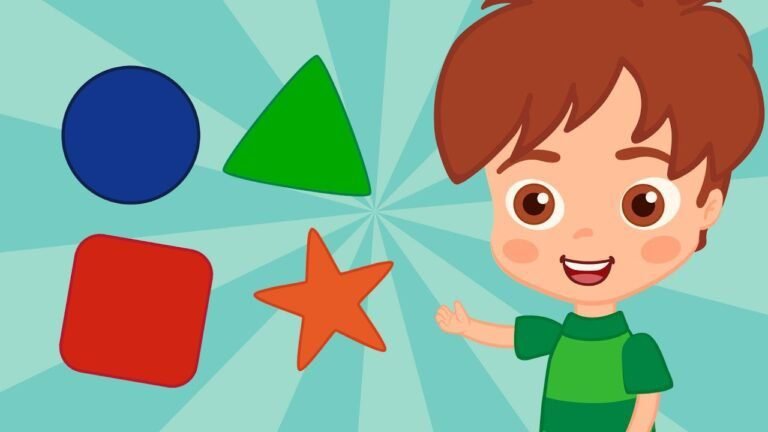Qué son las figuras geométricas y cómo enseñarlas a los niños 25 ninos jugando con figuras geometricas coloridas