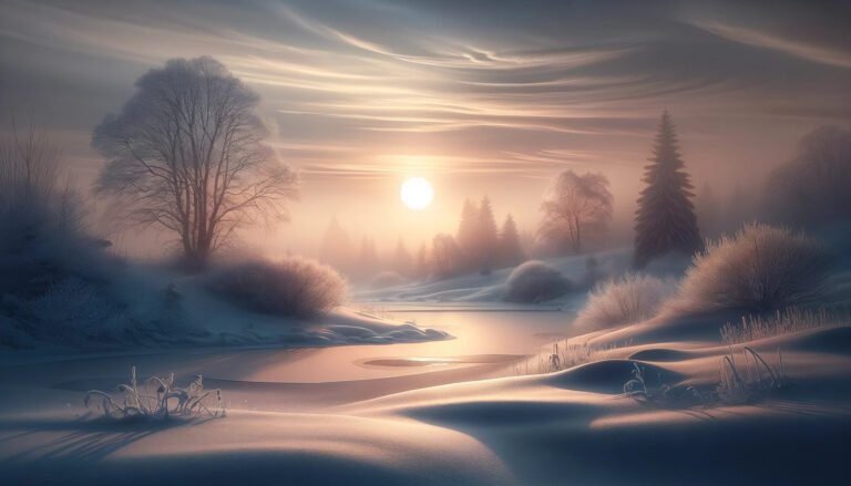 Qué es el día más corto del año y cuándo se celebra 5 paisaje invernal con luz tenue 1