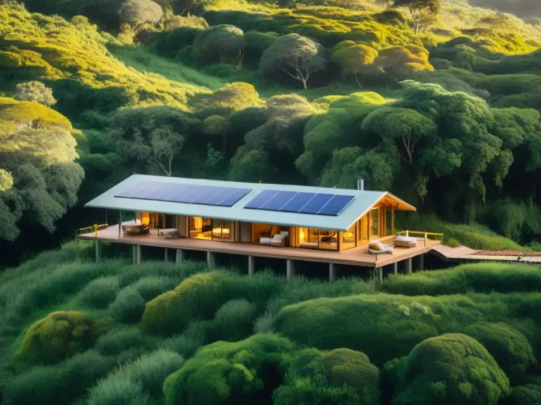 Dónde se encuentra Brillo de Luna Eco Lodge y qué ofrece 29 paisaje natural de un eco lodge