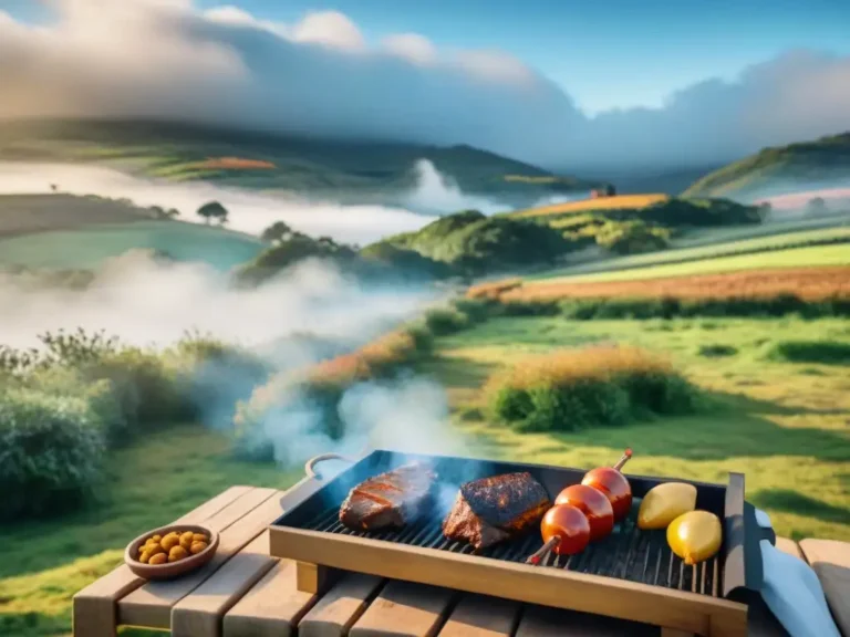 Cómo elegir la mejor parrilla de campo para disfrutar el día 18 parrilla al aire libre con paisaje natural