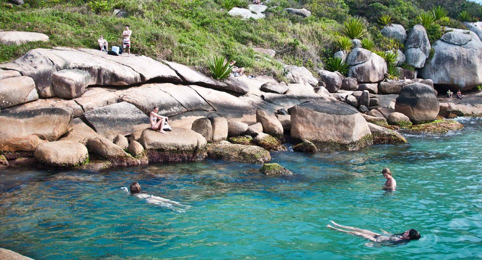Dónde se encuentran las piscinas naturales de Barra da Lagoa 5 Dónde se encuentran las piscinas naturales de Barra da Lagoa