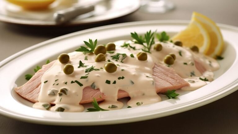 plato de vitel tone bien presentado 1