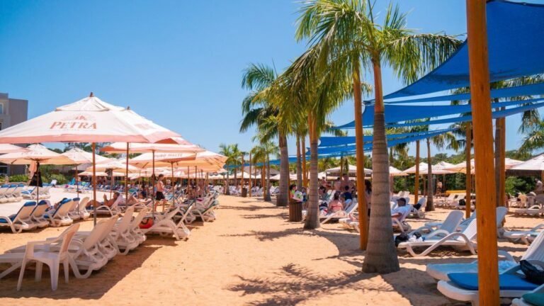playa paradisiaca en foz de iguazu