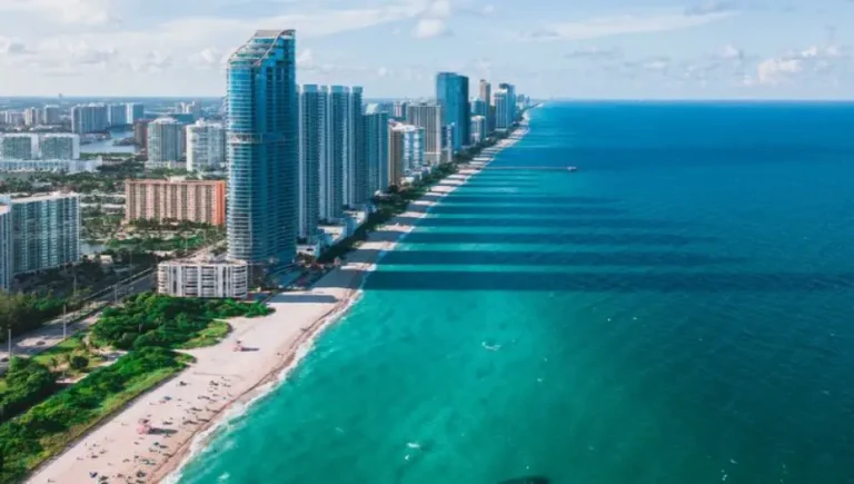 playa vibrante de south beach miami