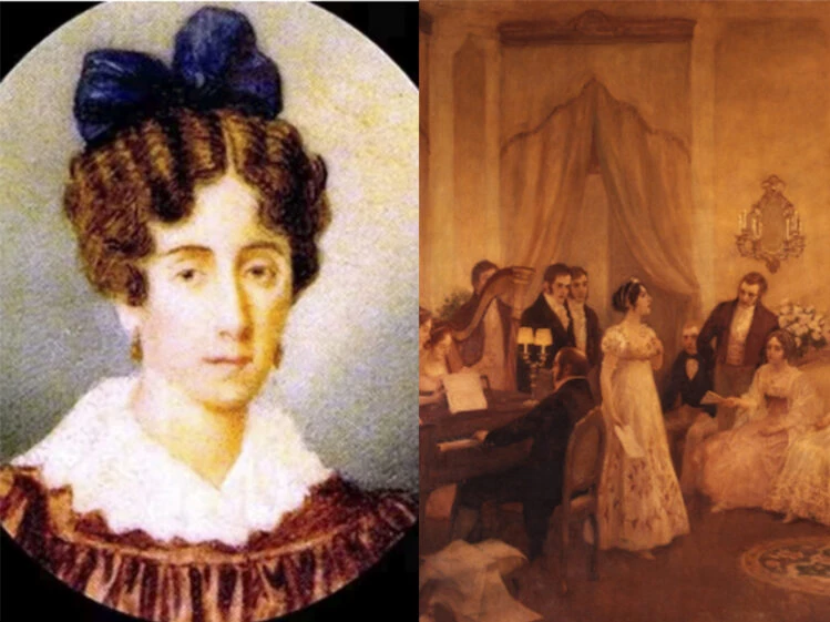 Qué aportes realizó Mariquita Sánchez de Thompson a la historia argentina 1 retrato de mariquita sanchez de thompson