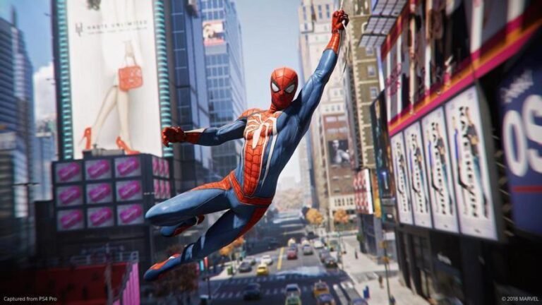 Cuándo se estrena Spider-Man: No Way Home en cines en Argentina 11 spider man balanceandose entre rascacielos urbanos 1