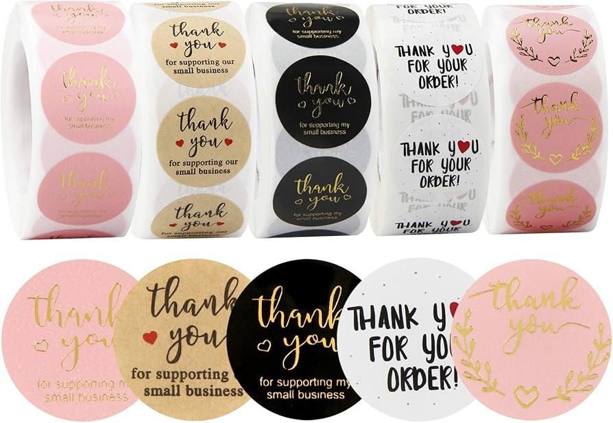 Dónde encontrar stickers de "gracias por tu compra" para mis productos 5 Dónde encontrar stickers de “gracias por tu compra” para mis productos