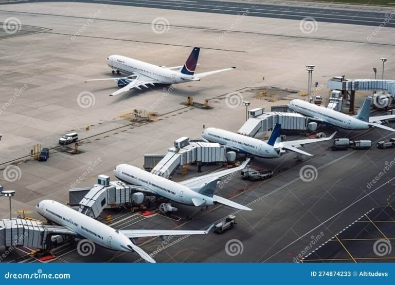 Qué servicios ofrece el Aeropuerto Internacional Rosario Islas Malvinas 10 terminal de aeropuerto con pasajeros y aviones
