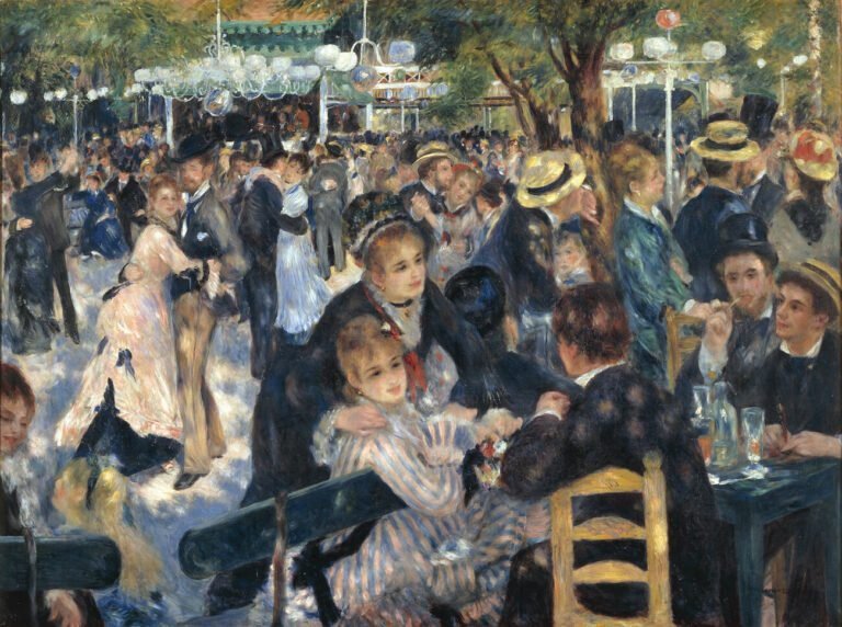 Qué representa "Le Moulin de la Galette" en la historia del arte 29 vista del moulin de la galette