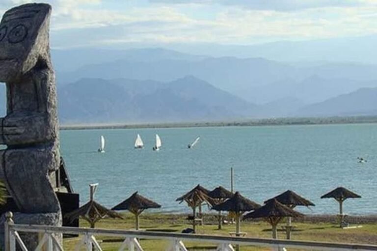 vista panoramica de del bono beach