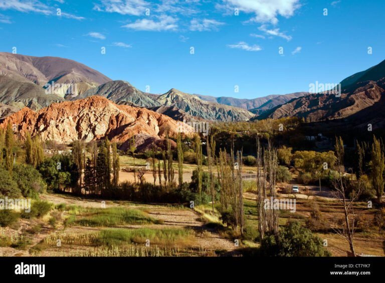 vista panoramica del cerro de los siete colores